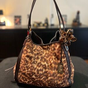 Coach Madison Pheobe in Ocelot Print